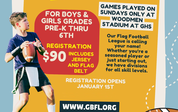 SPRING FLAG FOOTBALL IS COMING!